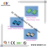 Fiber Optic Sc Dx Adapter Sc Sm/Mm/APC/Om3/Om4 Dx Adapter with Flange