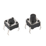 Black Metal Tact Switch with LED