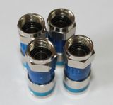 CATV RG6 F Connector RG6 Compression F Connector