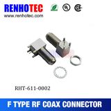 Shield Holder Right Angle Female PCB Moutng F Connectors