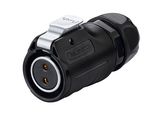 IP68 Waterproof Power Connector/2pin Female Plug Connector