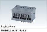 PCB Spring/Screwless Terminal Block Connector Pitch2.5mm (WJ211R-2.5)