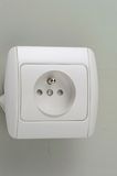 French Socket Outlet with Protection 9008X