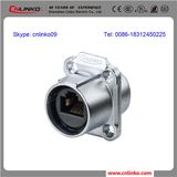 Double Port RJ45 Ethernet Connector /Waterproof Ethernet RJ45 /RJ45 Ethernet Connector