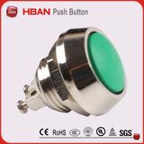 Dia 12mm Stainless Steel Mini Momentary Metal Doorbell Switch