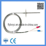 Feeling Warm Stick Thermocouple with Fixed Flange