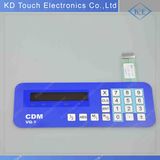 Embossed Push Button Metal Dome Membrane Keypad Panel with Male Pin