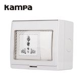 Most Popular 1 Gang 1 Way Wall Switch 3pin Multi Function Wall Socket