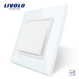 Livolo Crystal Glass Panel Push Button 2 Way Switch Vl-C7K1s-11