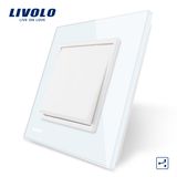 Livolo Crystal Glass Panel Push Button 2 Way Switch Vl-C7K1s-11