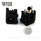 Good Quality Wnre DC Power Jack DC-024 3 Pin DC Connector Socket