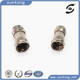 F Connector Twist on Male Coaxial Connector for Rg59 Cable