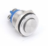 16mm High Round Metal Waterproof Push Button Switch