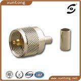 UHF Crimp Male (Plug) Connector for Rg58 Cable