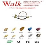 SMA Antenna Interface Cable: SMA Male Straight to SMA Male Right Angle with Rg178 Cable