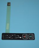 LED Membrane Switch Flexible Circuit with 3m Adhesive