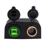2 Port 4.2A USB Car Cigarette Lighter Car Power Socket