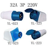Electrical Plug and Connector 250V 3pin Cee 32A