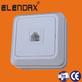 High Quality Switch China Manufacturer/ European Style Surface Mounted Phone Numeric Socket (S1007)