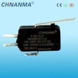 16A 250V Straight Hinge Lever Mini Micro Switch 16A 250V