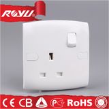 5000 Times Alf Design 1 Gang BS 13AMP Switched Socket