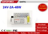 LED Driver 24V 2A 48W Switching Power Supply Reserved for Printer