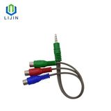 3.5mm Stereo to 3 RCA Audio Cable