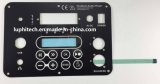 OEM Industrial LED Indicator Equipment Membrane Switch with Dome Enbossed Buttons