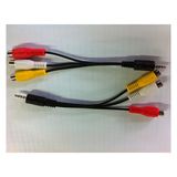 RCA Cable Adaptor 3.5 4pole Stereo Plug to 3RCA Jack Cable