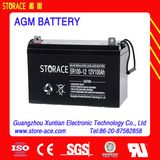 12V 100ah Sealed Lead Acid Battery for Solar Lighting Systems