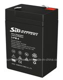 SBB Security Alarm System Battery 6V4ah with CE RoHS UL