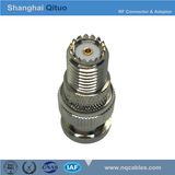 RF Connector Adaptor BNC Male Plug to Mini Female Jack