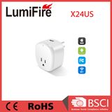 WiFi Control Smart Timer Outlet with USB Port