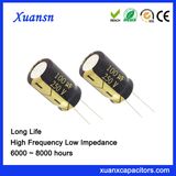 Electronics Aluminum Electrolytic Capacitor 100UF 250V Long Life
