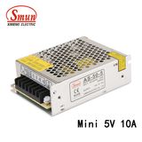 Smun AS-50-5 Small Volume 50W 5VDC 10A AC-DC Power Supply