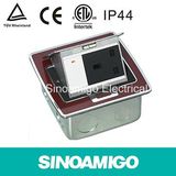 Red Resin Instabus Eib Pop-up Floor Outlet Box