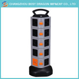Intelligent 5 Layers Vertical Multiple Electrical Plug Vertical Socket with Surge Protector