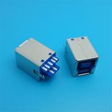 Type B Solder Double USB Female 3.0 Connector