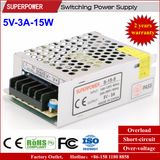 5V 3A 15W Switching Power Supply for LED Display Screen