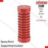 24kv Switchgear Supporting Epoxy Resin Insulator Diameter 75
