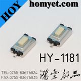 Environmental Rectangle SMD Type Tact Switch/Contact Switch with 2pin