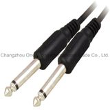 6.35mm Mono Plug - 6.35mm Mono Plug Cable