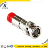 BNC Compression 75 Ohms BNC Male Connector for TV Antenna