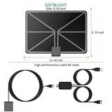 Cjh Amplified Sure Grip UHF/VHF Indoor HDTV Antenna