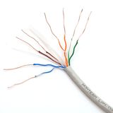 Copper Solid 4 Pair UTP CAT6 LAN Cable