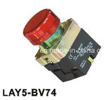 Lay5-BV74 Via Integral LED Resistance Pushbutton Switch