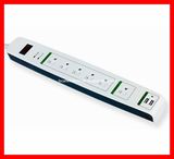 UL/cUL/ETL Power Strip, 6 Outlet Surge Protector, Power Tap with 2 Port USB for American Market