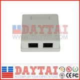 RJ45 Cat 5e Module 2 Ports Socket