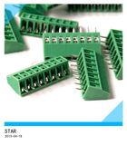 2.54mm 8-Pin Plug-in Screw Terminal Block Connector Panel PCB Mount Dt