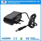 12V 1A Power Adapter to DC 5.5 Power Supply with EU Plug